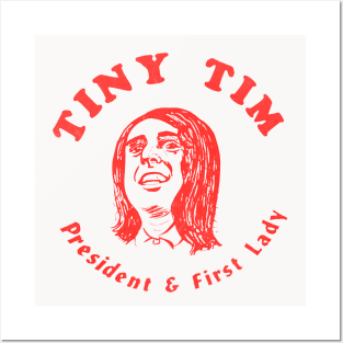 Tiny Tim -  President & First Lady Posters and Art